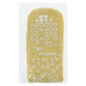 Patient Slippers Cotton/Terry In Yellow 2X Large 48/Ca
