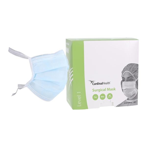 Secure-Gard Surgical Mask ASTM Level 1 Anti-Fog Blue 50/Bx