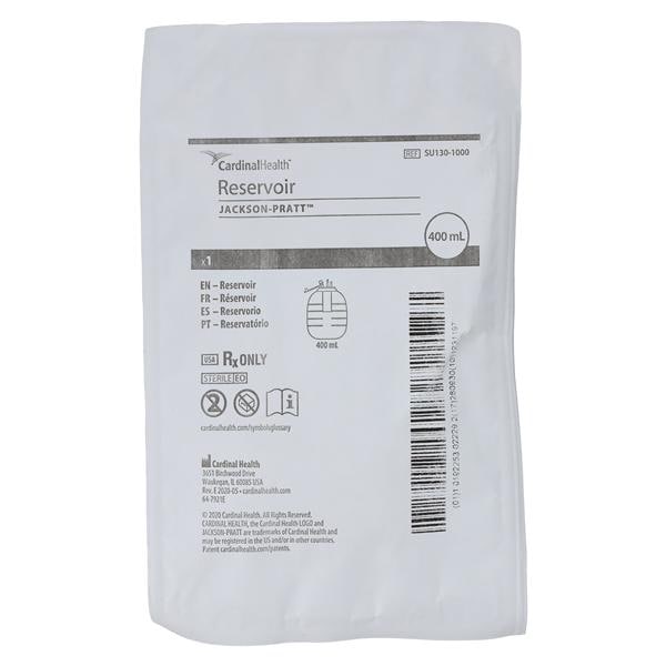 Jackson-Pratt Silicone Drain Reservoir 400mL Evacuator Bulb Clear