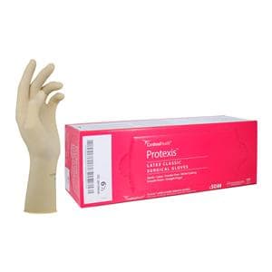Protexis Classic Latex Surgical Gloves 6.5 Cream 50/Bx