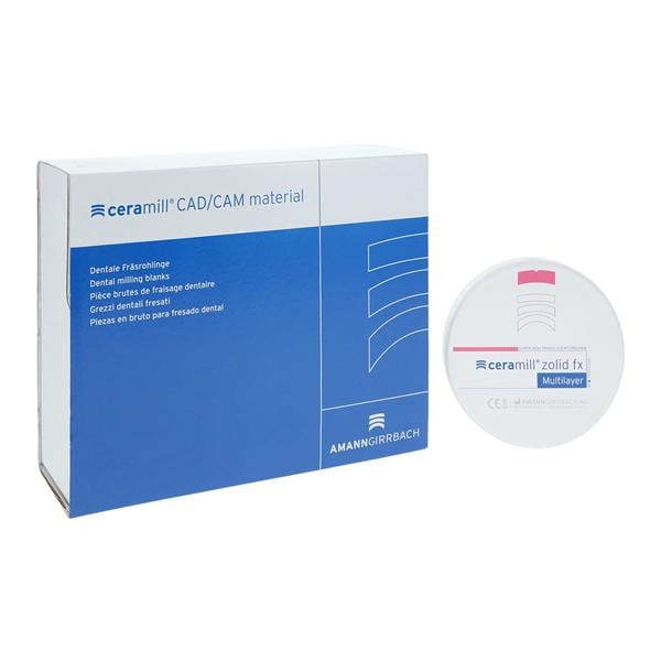 Ceramill Zolid FX Zirconia Disc C3/C4 98x14 Ea