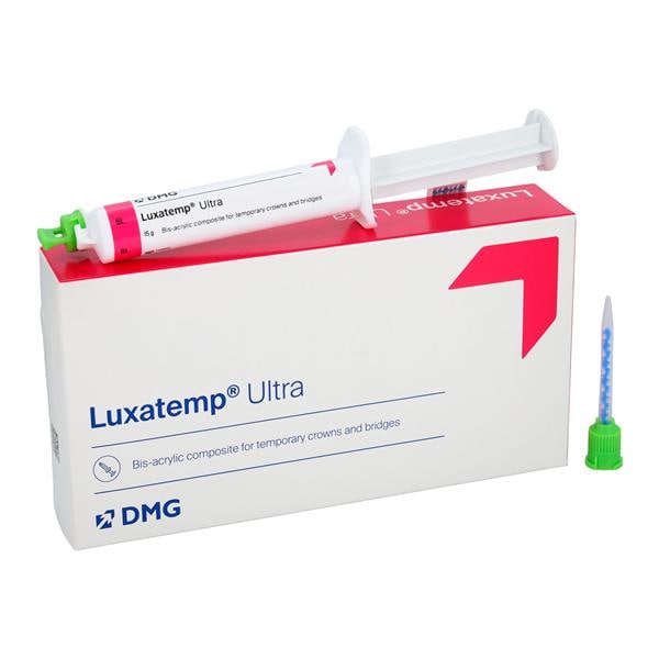 Luxatemp Ultra Smartmix Temporary Material 15 Gm Bleach Light Syringe Package