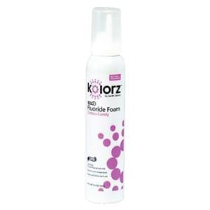 Kolorz Fluoride Foam 1.23% APF Cotton Candy Ea