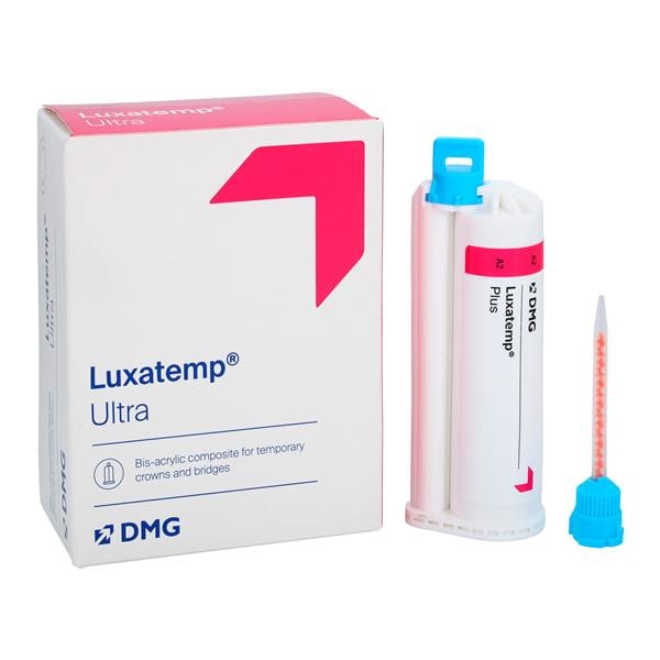 Luxatemp Plus Temporary Material 76 Gm Shade A2 Cartridge Refill Package