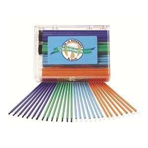 I.B. Brush Bendable Applicator Blue Fine Bristles 144/Bx