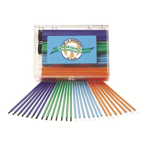 I.B. Brush Bendable Applicator Blue Fine Bristles 144/Bx