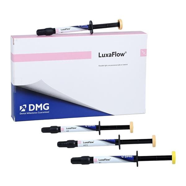 LuxaFlow Temporary Material Assorted Syringe Intro Kit
