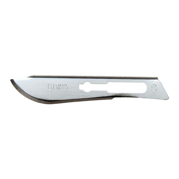 Bard-Parker Safety Lock Carbon Steel Sterile Surgical Blade Size 10 Dsp 150/Ca