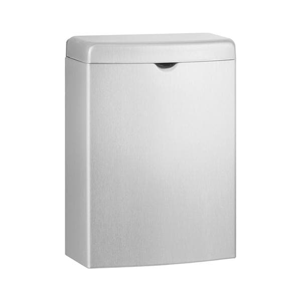Contura Series Sanitary Napkin Disposal Satin Finish Stainless Steel Ea