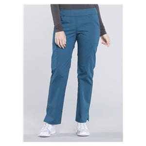 Cherokee Workwear Scrub Pant 6 Pockets X-Large Caribbean Blue Womens Ea