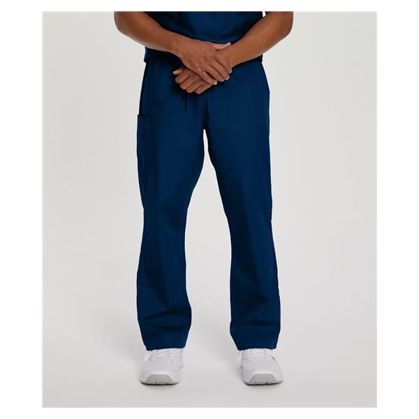 Scrub Pant 2 Pockets Large Navy Unisex Ea