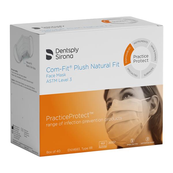 Com-Fit Plush Mask ASTM Level 3 White 40/Bx