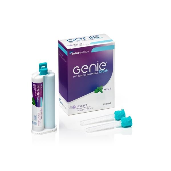 Genie Bite Bite Registration 50 mL Fast Set (90 Seconds) Mint Crtrdg Pkg 2/Pk