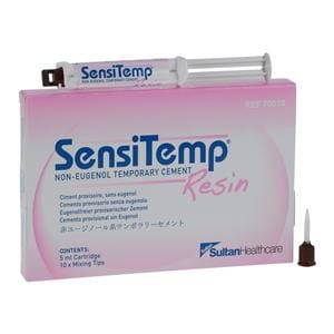 SensiTemp Temporary Resin Automix Cement Neutral Syringe Kit Ea