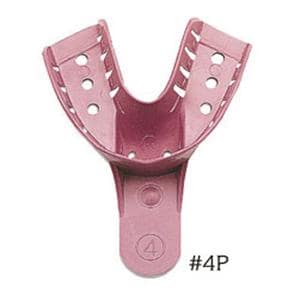 DenTray II Disposable Double Arch Impression Tray Perforated 4 Med Lower 12/Bx
