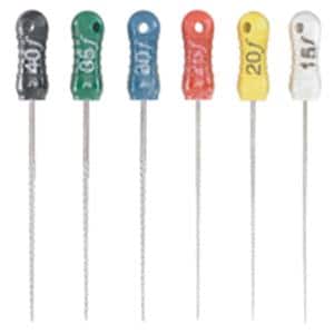 Flex-R-Files Flex File Size 8 21 mm Stainless Steel Grey 6/Pk