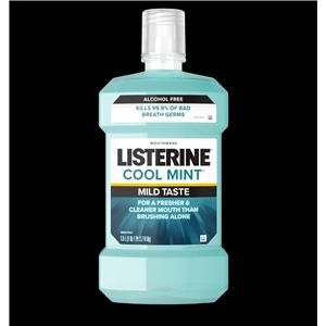 Listerine Zero Clean Mint Mouthwash 1.5 Liter 6/Ca