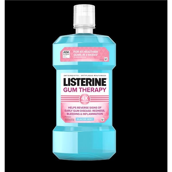 Listerine Gum Therapy Antigingivitis Fresh Mint Mouth Rinse 1 Liter 6/Ca