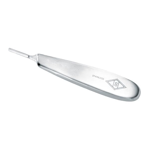 Handle Surgical Blade Comfort Grip #8 Stainless Steel Autoclavable Reusable Ea