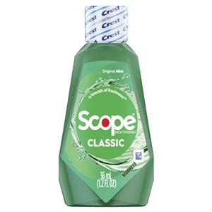 Crest Scope Multi Rinse Mint Mouthwash 36 mL 48/Ca