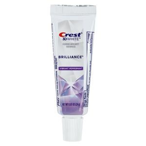 Crest 3D White Brilliance Whitening Toothpaste 0.85 oz Vibrant Peppermint 72/Ca