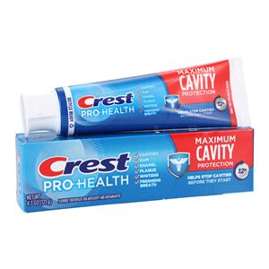 Crest Pro-Health Maximum Cavity Protection Clean Mint Toothpaste 4.3 oz 24/Ca