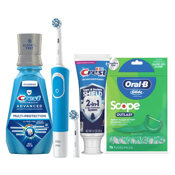 Crest Oral-B Kids Power Toothbrush Bundle 3/Ca