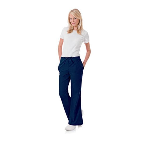 Scrub Pant 5 Pockets 2X Large Navy Womens Ea