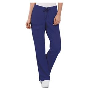 Jockey Scrub Pant 72% Plystr / 21% Rayon / 7% Spndx 4 Pkts X-L Glxy Bl Womens Ea