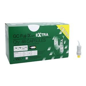 GC Fuji IX GP EXTRA Glass Ionomer Capsule A3.5 Refill 48/Bx
