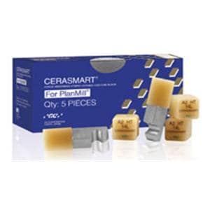CERASMART LT Milling Blocks Low Translucency 14 A1 For PlanMill 5/Pk