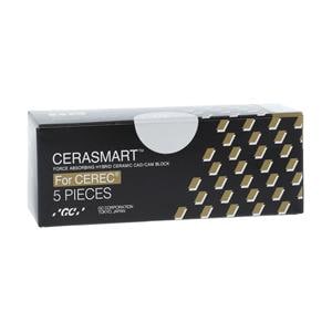 CERASMART LT Milling Blocks Low Translucency 14 A1 For CEREC 5/Pk