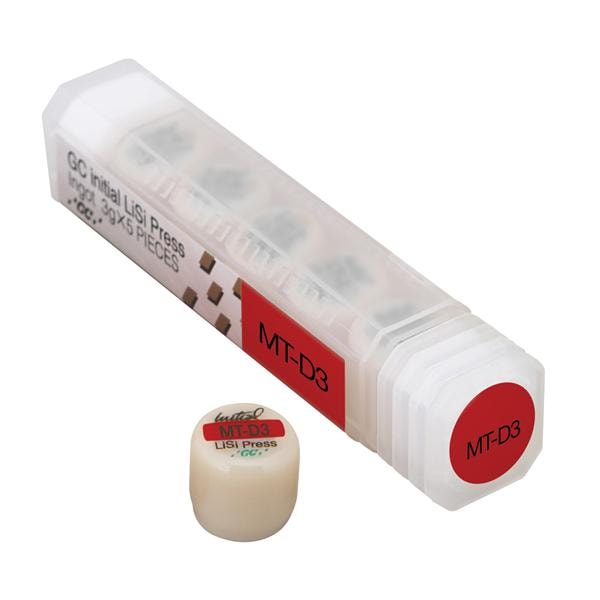 Initial LiSi Press Ingot MT-D3 5/Vial