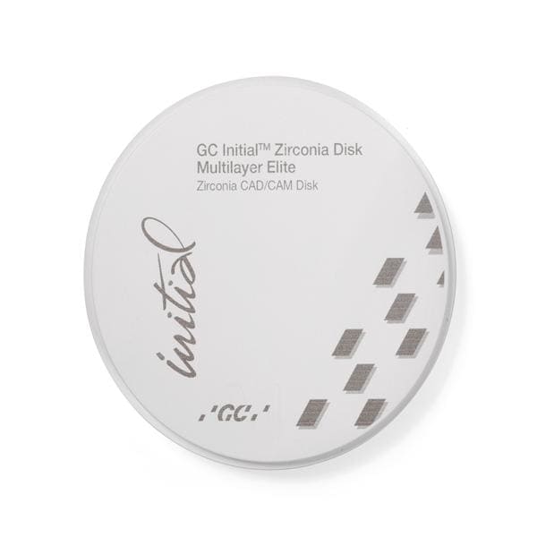 Initial Multilayer Elite Zirconia Disc C4 98.5x16mm Ea