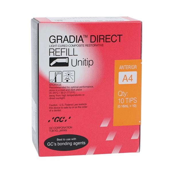 Gradia Direct Universal Composite AO4 Unitip Refill 10/Bx