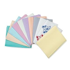 Econoback Patient Towel 2 Ply Tissue / Poly 13 in x 19 in Bge Disposable 500/Ca