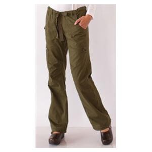 Scrub Pant 55% Cotton / 45% Polyester 6 Pockets 3X Large Olive Womens Ea