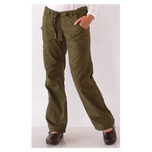 Scrub Pant 6 Pockets X-Small Olive Womens Ea