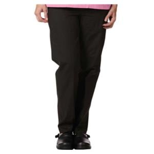 Scrub Pant 2 Pockets Medium Black Womens Ea
