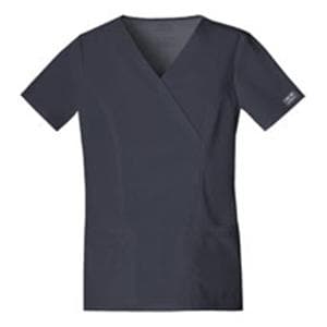 Scrub Top 4 Pockets Short Sleeves Womens Ea