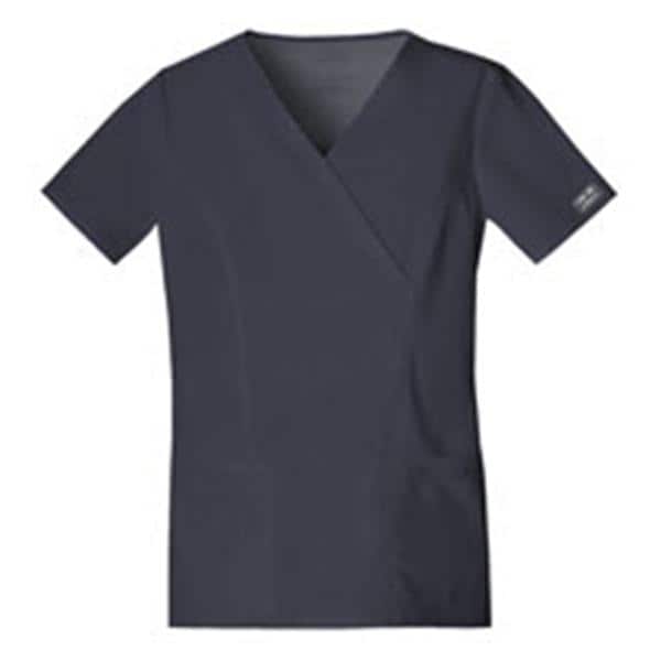 Scrub Top 4 Pockets Short Sleeves Womens Ea
