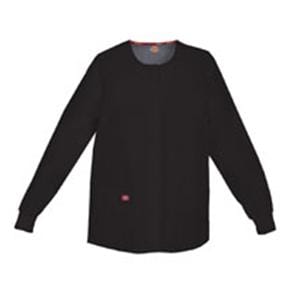 Warm-Up Jacket 2 Pockets Knit Cuffs 3X Large Black Womens Ea