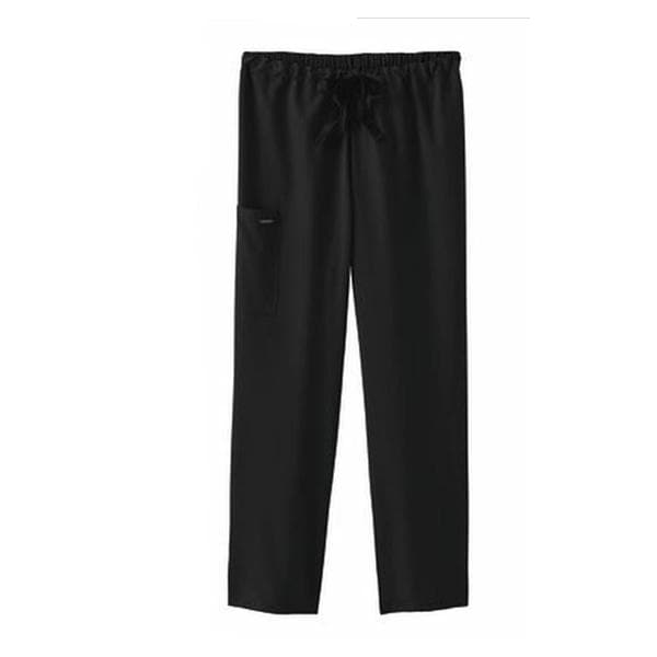 Jockey Scrub Pant 2 Pockets 3X Large Black Unisex Ea