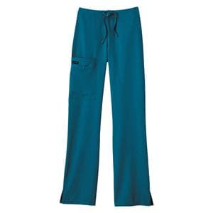 Jockey Scrub Pant 4 Pockets Medium Caribbean Blue Womens Ea