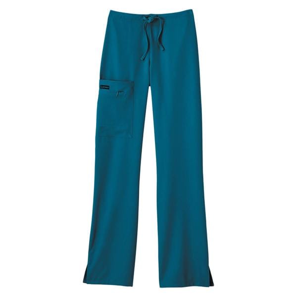 Jockey Scrub Pant 4 Pockets Medium Caribbean Blue Womens Ea