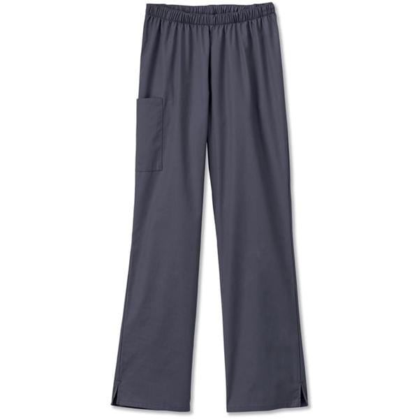 Fundamentals Scrub Pant 2 Pockets Large Charcoal Womens Ea