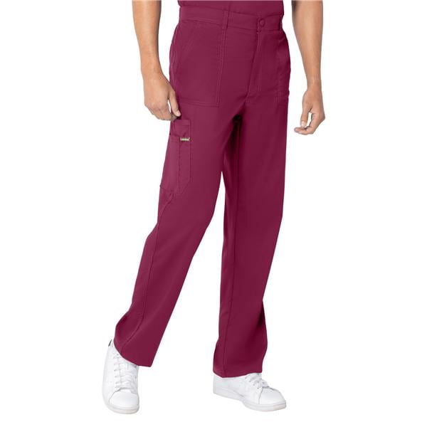 Scrub Pant Small Wine Mens Ea