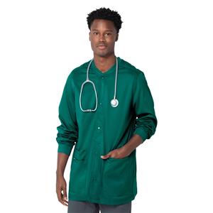 Proflex Warm-Up Jacket 3 Pockets Long Sleeves / Knit Cuff Small Hunter Mens Ea