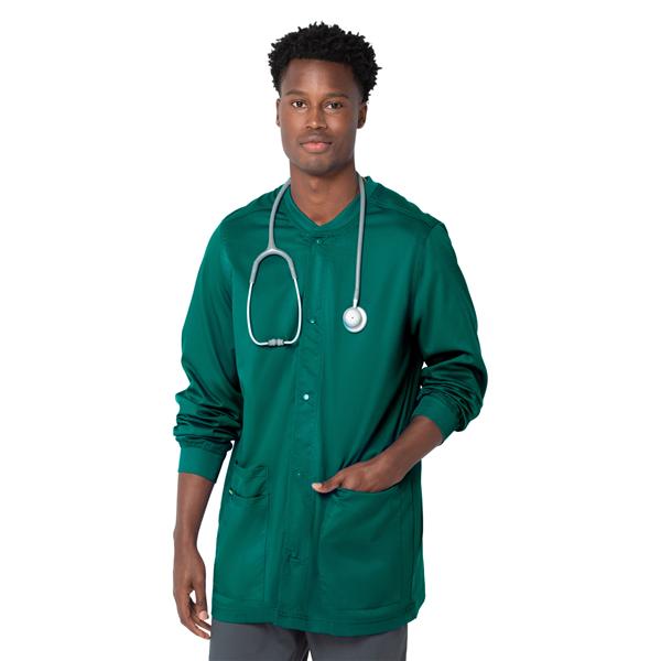 Proflex Warm-Up Jacket 3 Pockets Long Sleeves / Knit Cuff Small Hunter Mens Ea