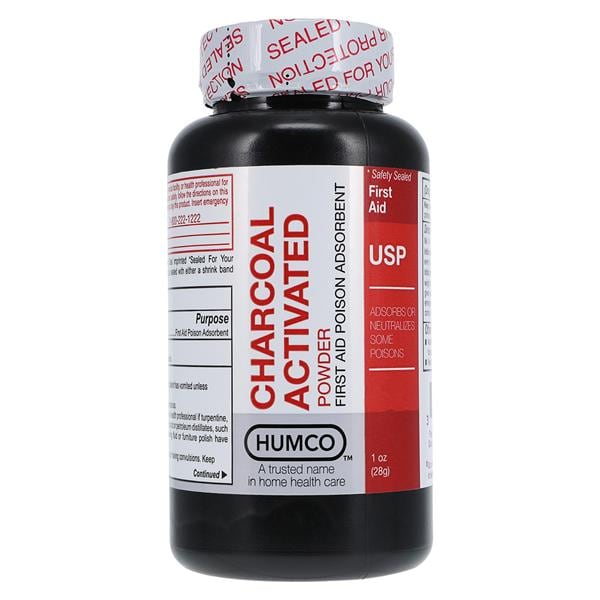 Charcoal Activated Powder Bottle Bottle Ea, 12 EA/CA